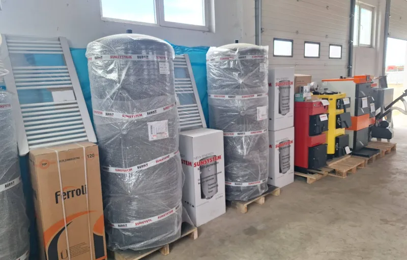 Centrale termice pe lemn și peleți