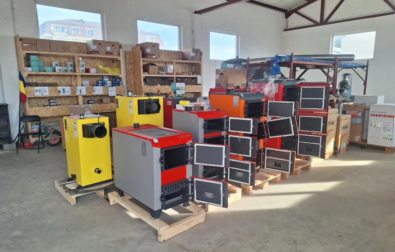 Centrale termice pe lemn și peleți