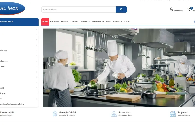 Echipamente HoReCa si Medicale Ideal Inox cover