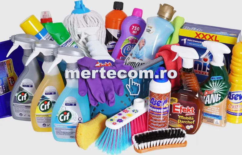 Mertecom produse profesionale pentru curățenie și igienă