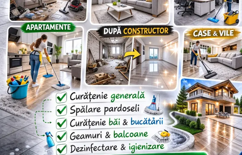 Curățenie Profesională București – BOGDAN M.V. IONUȚ P.F.A