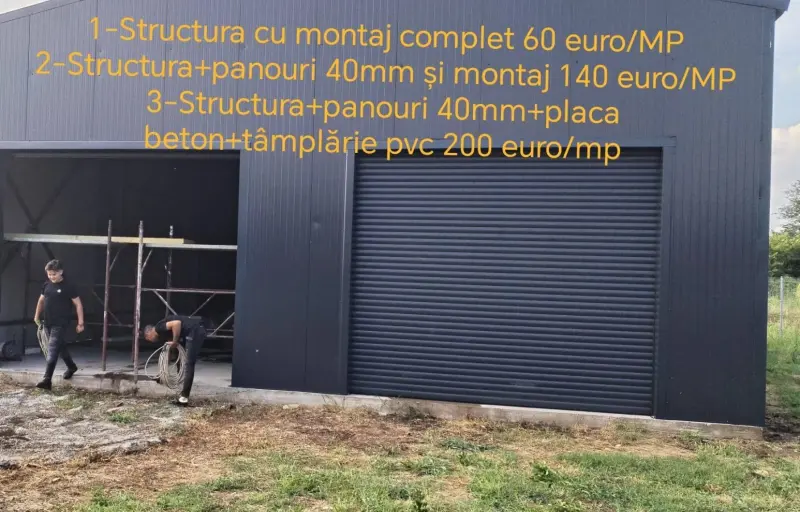 Producător Hale Metalice pe Structură Metalică | Livrare și Montaj în toată România