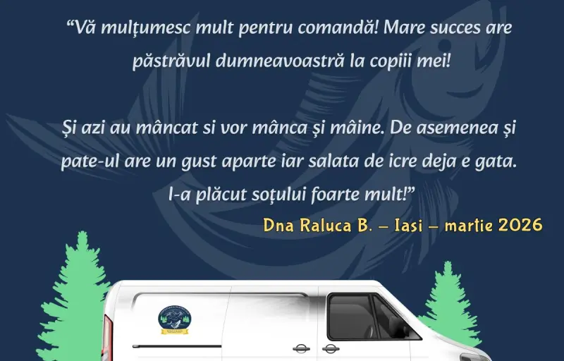 Păstrăvăria Pustnicului – Păstrăv Proaspăt, Zacuscă de Păstrăv, Ic re și Produse Naturale din Parcul Național Ceahlău