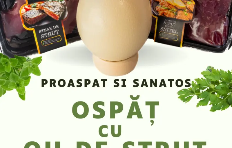 Ograda cu Struti Sebes - Ferma de Struti, Carne de Struț, Ouă de Struț și Produse Naturale din Alba