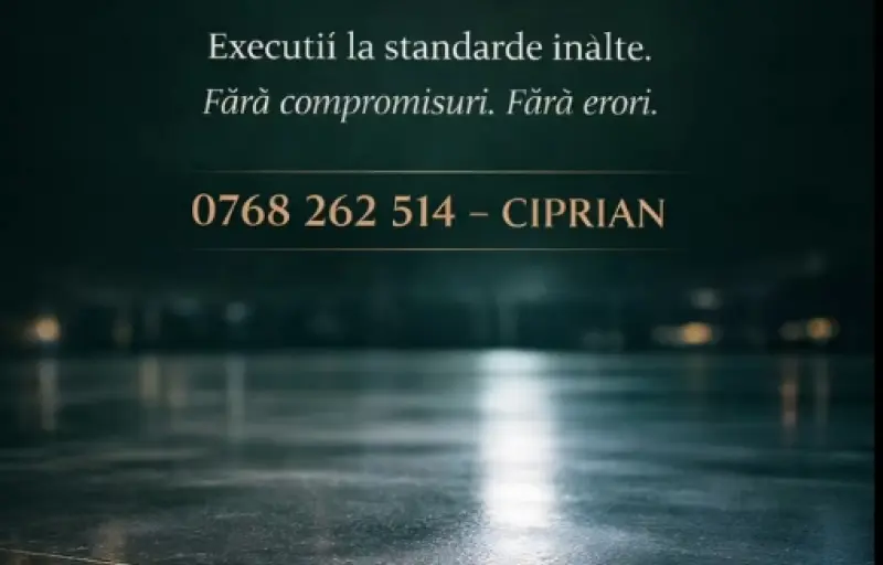 Șapă Mecanizată Elicopterizată Oltenia – Șapă Beton București, Craiova, Pitești | Ciprian
