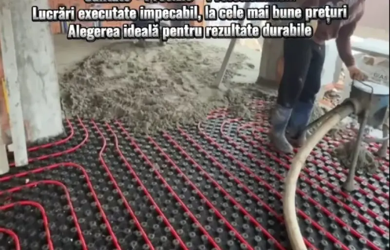 Șapă Mecanizată Elicopterizată Oltenia – Șapă Beton București, Craiova, Pitești | Ciprian