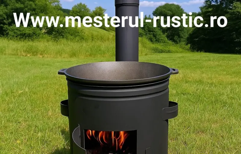 Meșterul Rustic, grătare și discuri pentru gătit în aer liber