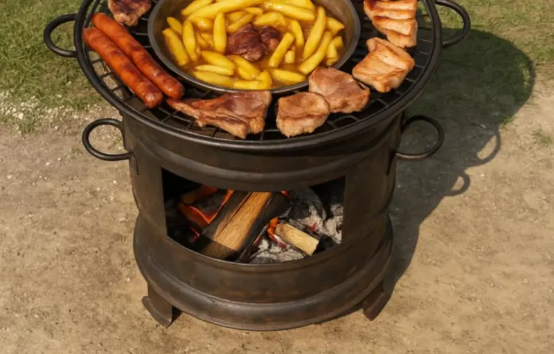 Meșterul Rustic, grătare și discuri pentru gătit în aer liber